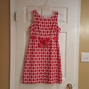 Red polka dot Dress Barn dress